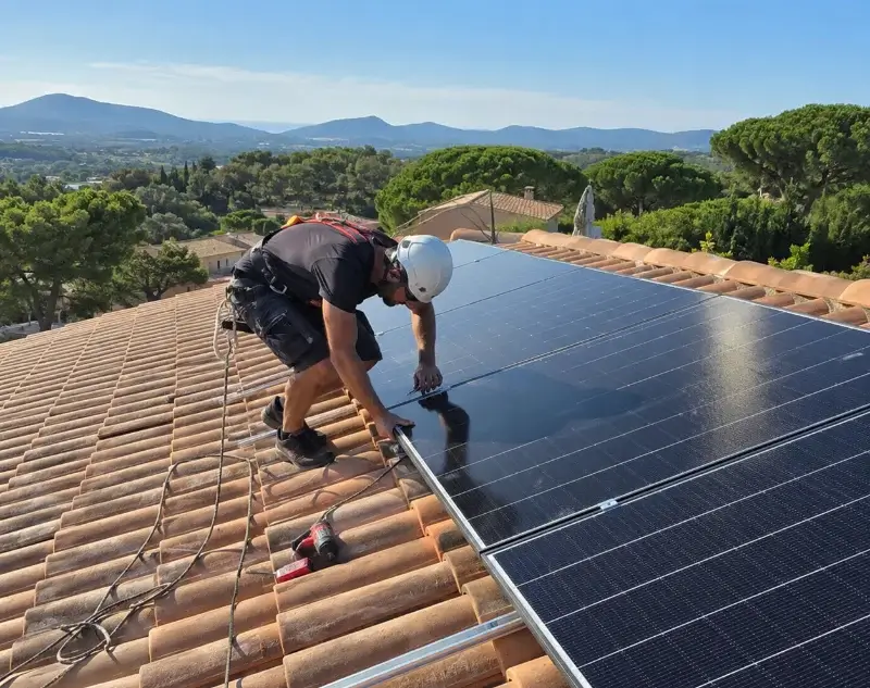 Installateur panneaux solaires Gruissan — pose photovoltaïque sur toiture